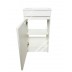 Vanity - T460FS - Free Standing 460mm White
